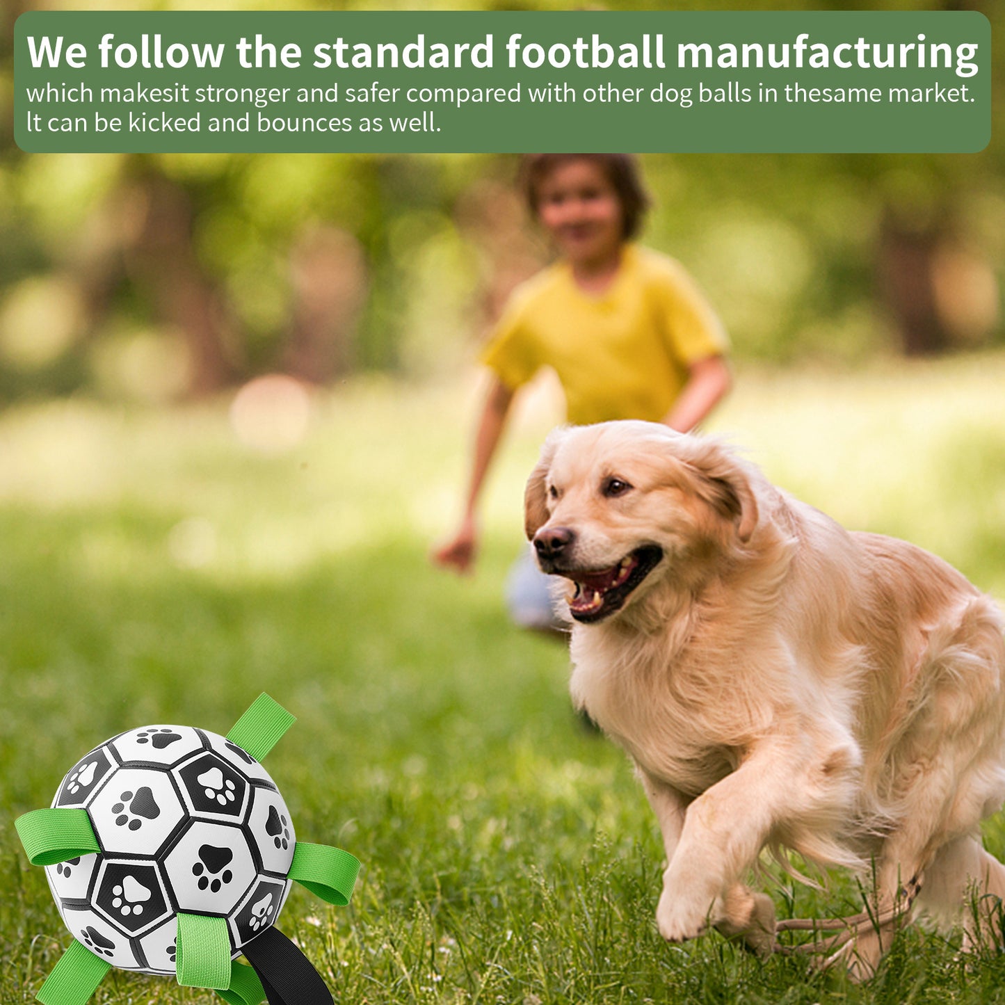 Interactive Dog Ball Toy - Dog Soccer Balls