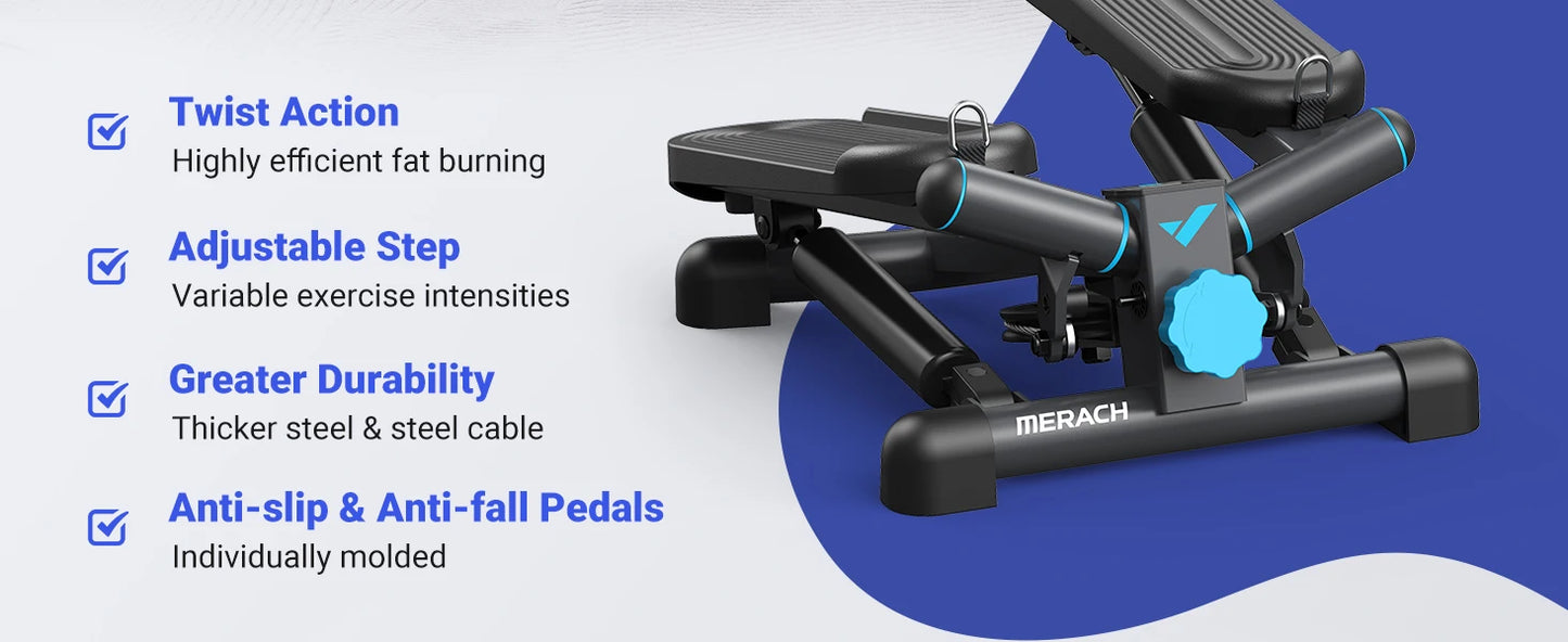 Exercise Twist Stair Stepper for Home Fitness