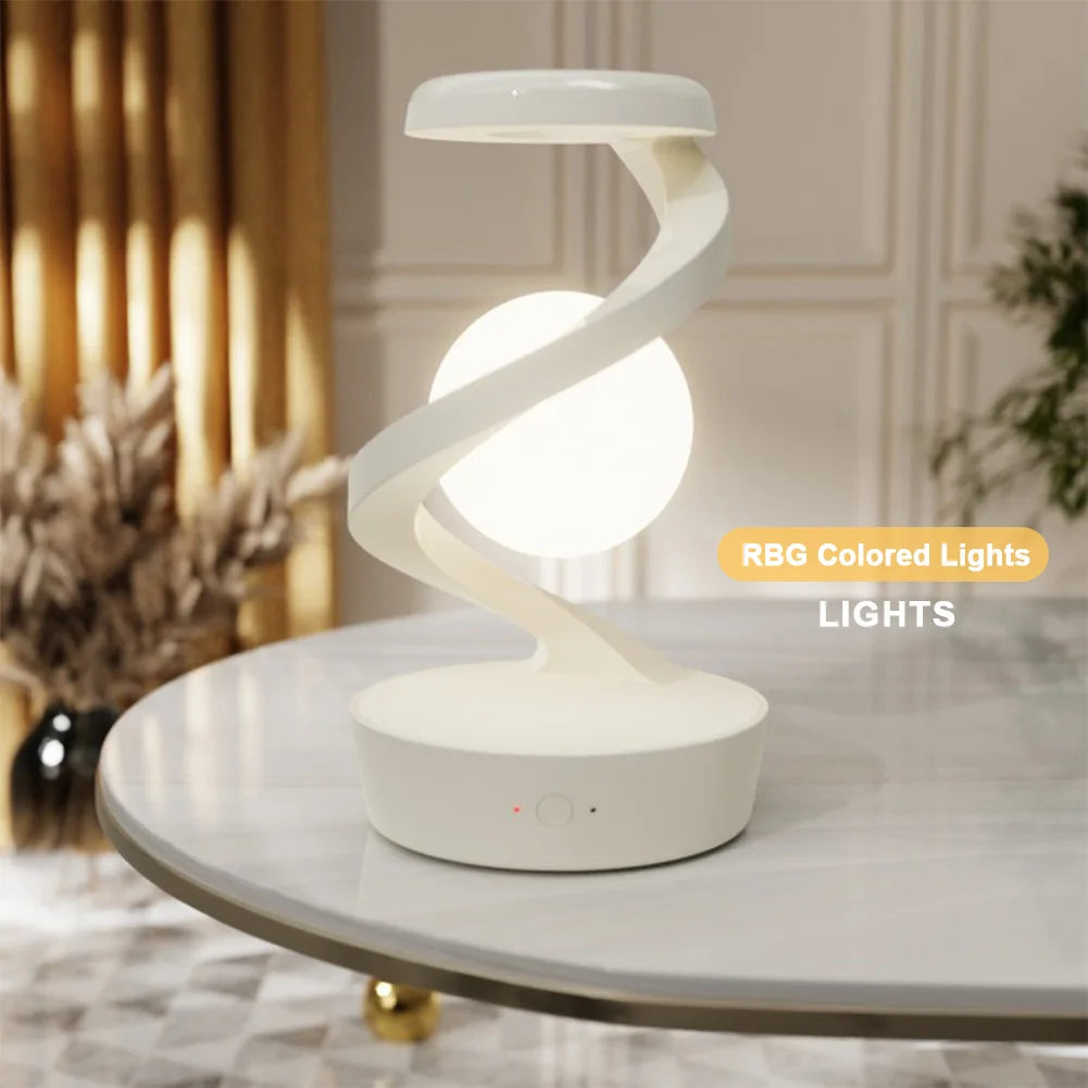 3D Levitating Ball Lamp with Wireless Phone Charger