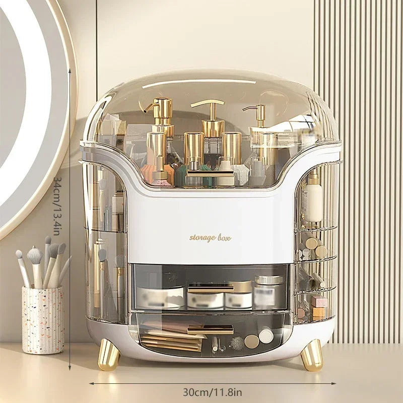 Makeup Organizer Transparent Jewelry Cosmetic Storage Box