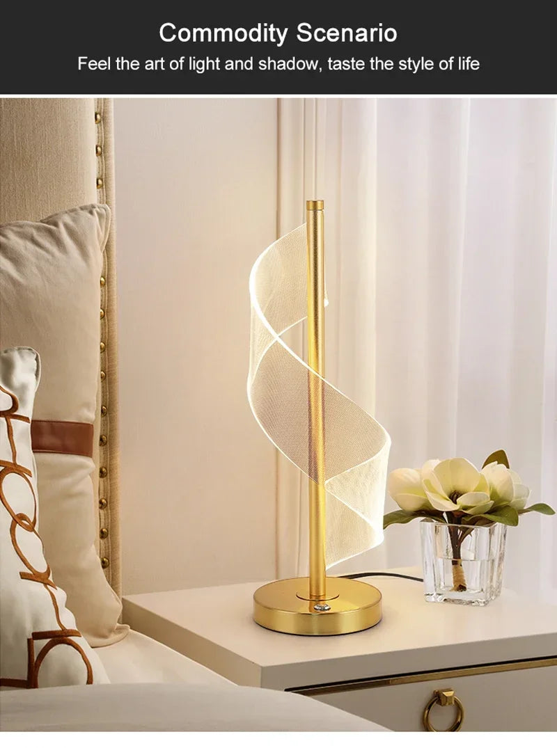 2025 New Nordic LED Table Lamps