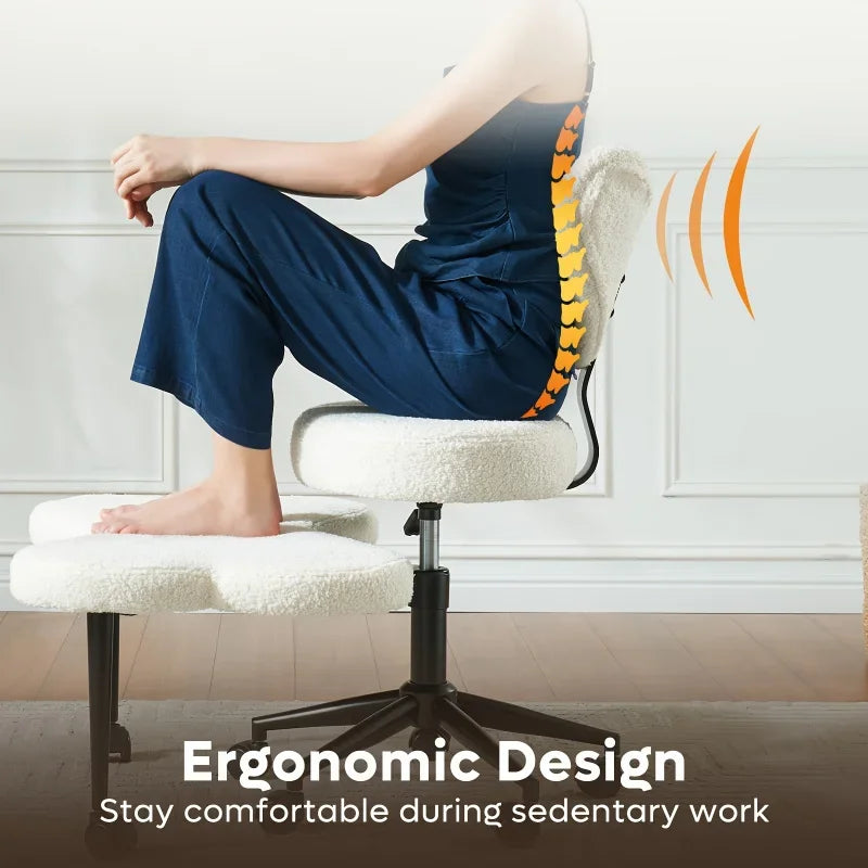 Ergonomic Cross-Legged Chair