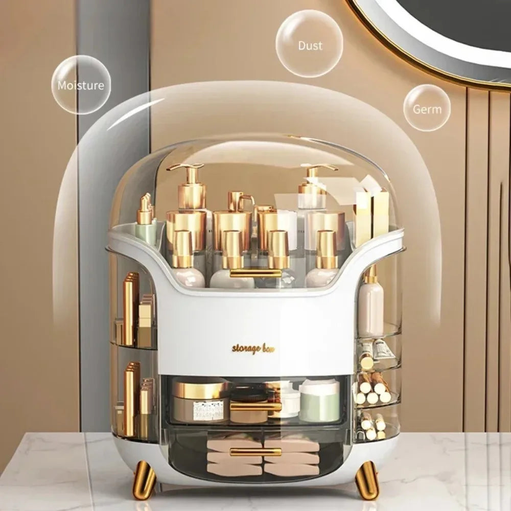 Makeup Organizer Transparent Jewelry Cosmetic Storage Box