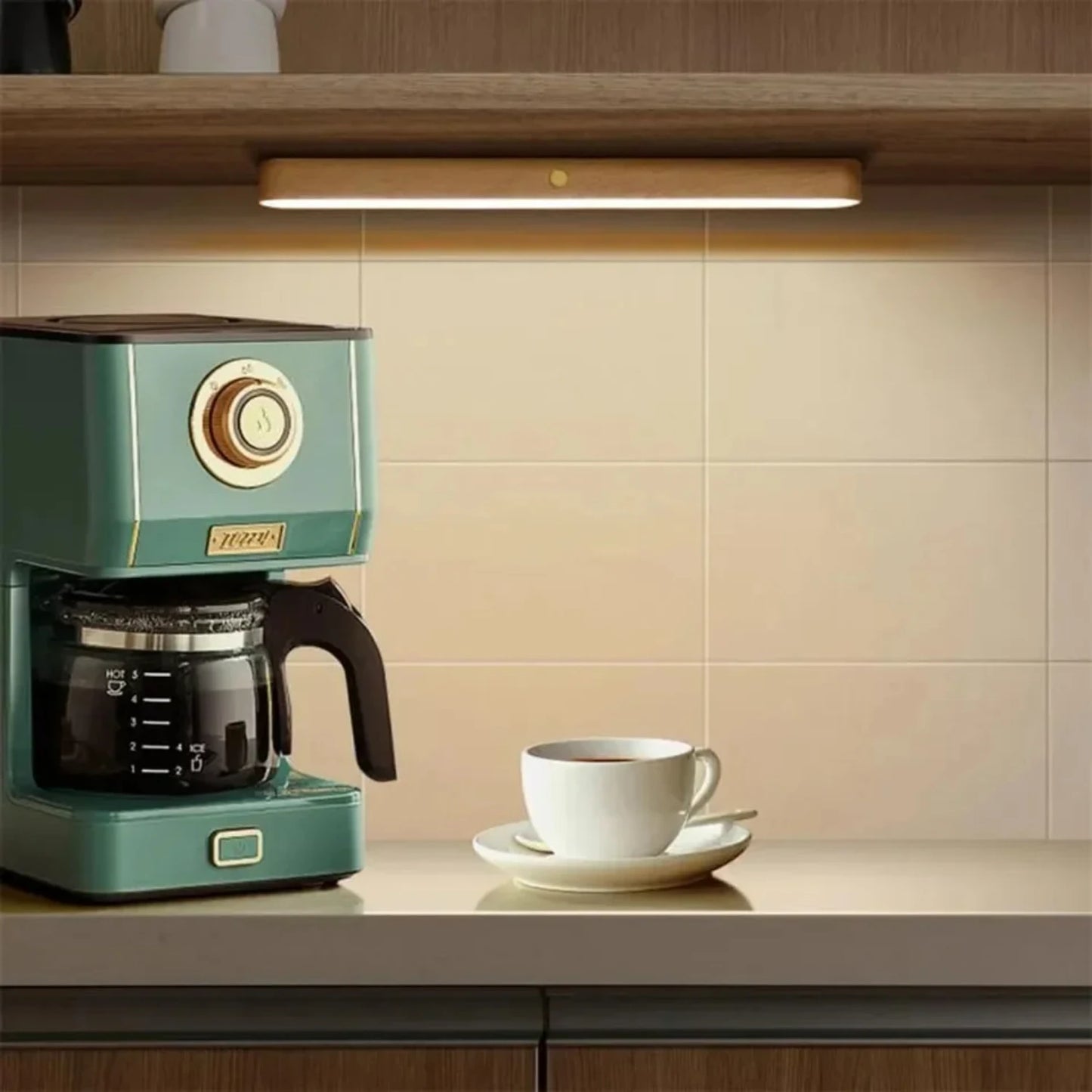 Wooden Cordless LED Night Light