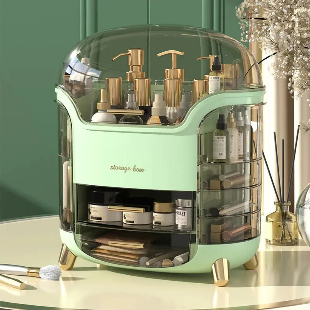 Makeup Organizer Transparent Jewelry Cosmetic Storage Box