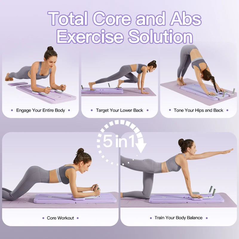 Exercise Board, Home Pilates Core Strength Training