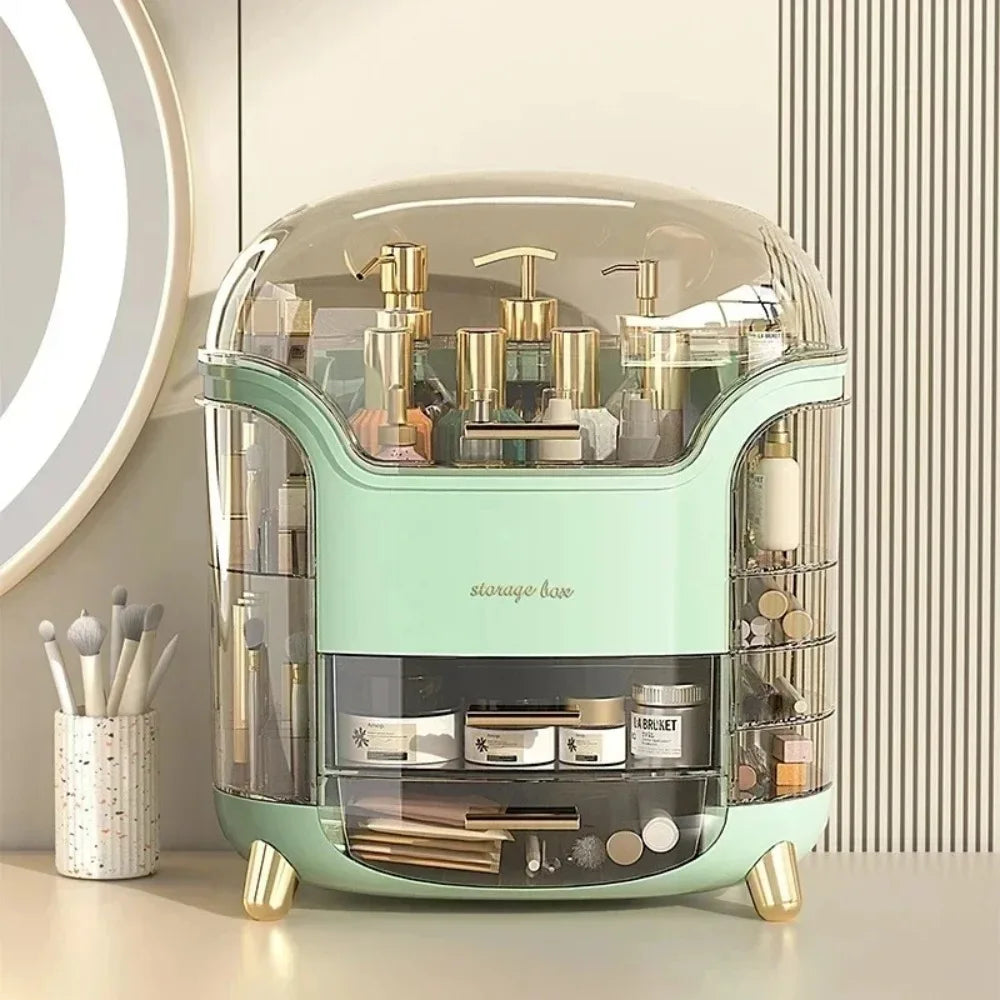 Makeup Organizer Transparent Jewelry Cosmetic Storage Box