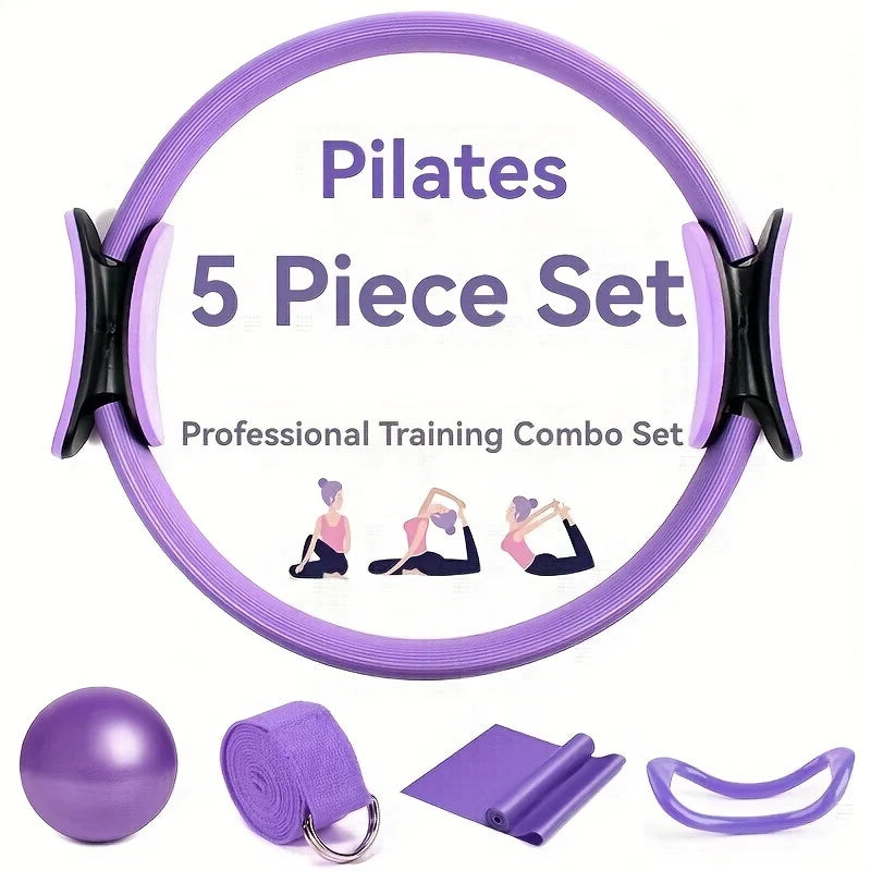 5 Piece Pilates and Yoga Equipment Set