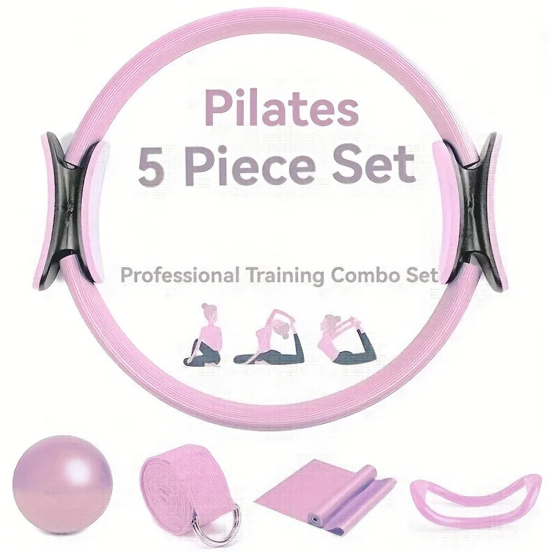 5 Piece Pilates and Yoga Equipment Set