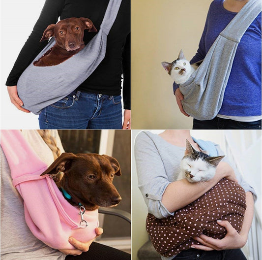 Pet shoulder bag foldable pet bag