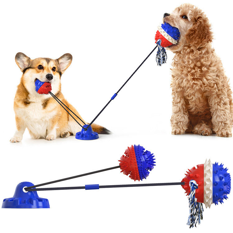 Powerful Sucker Dog Toy