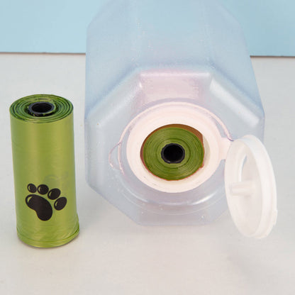 Portable Cat Dog Water Bottle Food Feeder3 In 1