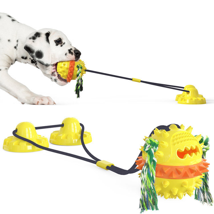 Powerful Sucker Dog Toy