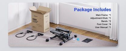 Exercise Twist Stair Stepper for Home Fitness