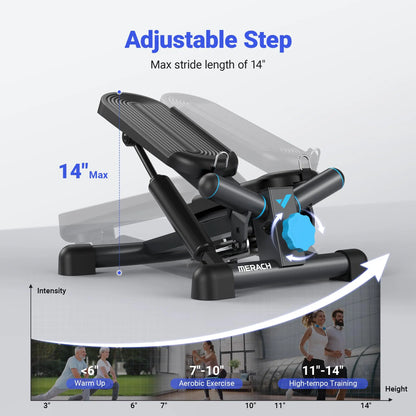 Exercise Twist Stair Stepper for Home Fitness