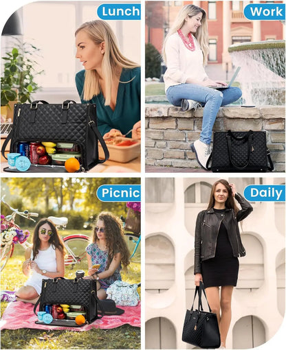 New Functionality Travel Tote Bag  Laptop & Lunch