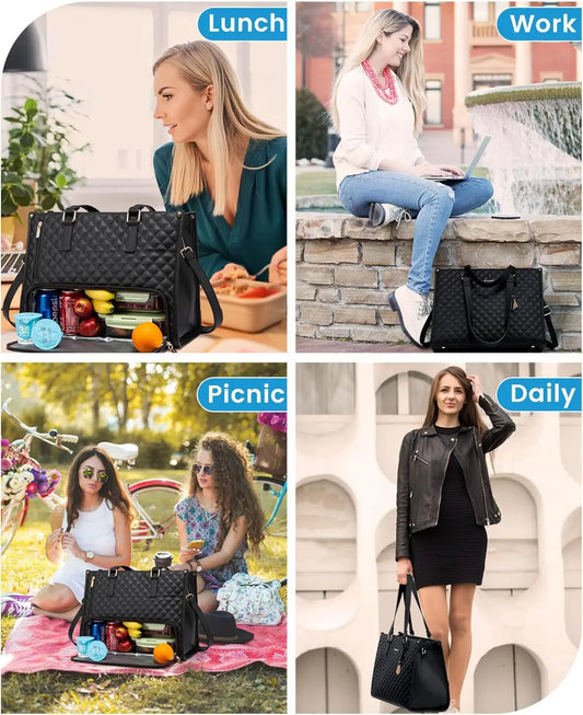 New Functionality Travel Tote Bag  Laptop & Lunch