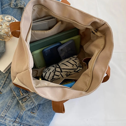 2025 New Summer Shoulder Tote Bag, Canvas Bag
