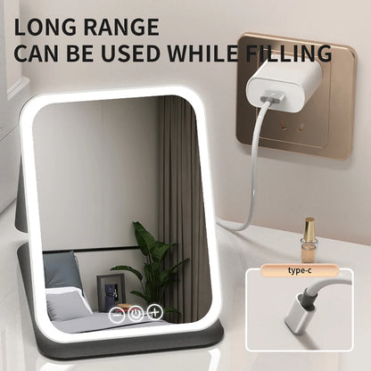 Rechargeable Dimmable LED Makeup Mirror