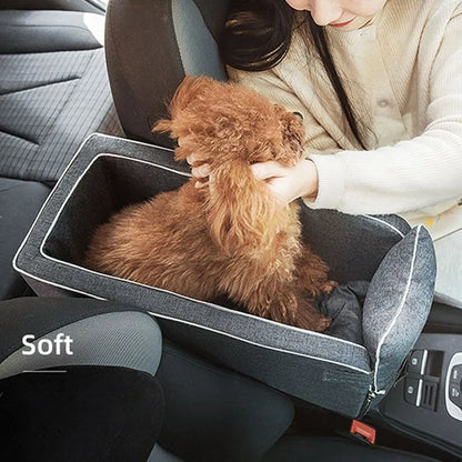 Car Central Dog Car Seat Bed Portable Carrier