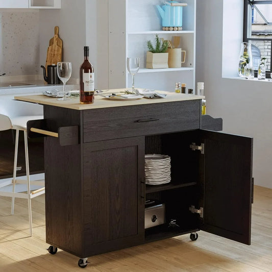 Rolling Kitchen Island Table