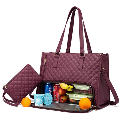 New Functionality Travel Tote Bag  Laptop & Lunch