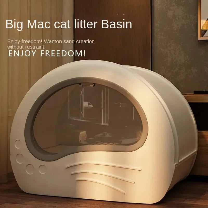 Drawer Type Cat Litter Box Anti-splash