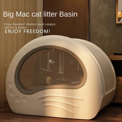 Drawer Type Cat Litter Box Anti-splash