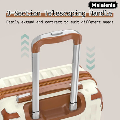 Luggage Sets 7 Piece Suitcase Set W
