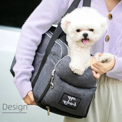 Car Central Dog Car Seat Bed Portable Carrier