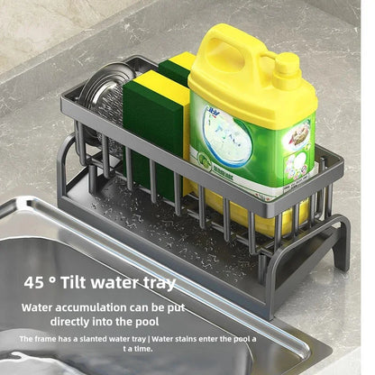 Kitchen Sink Drain Rack Shelf Organizer