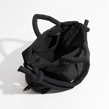 Casual designer soft puffer shoulder crossbody bags