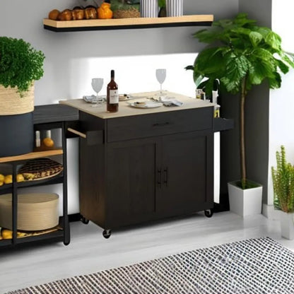 Rolling Kitchen Island Table