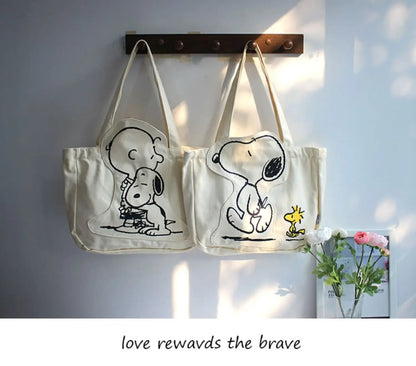Snoopy Canvas Shoulder Bag
