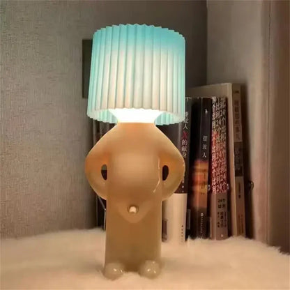 Boy Night Light Shy Man Lamp