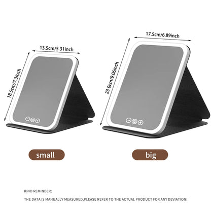 Rechargeable Dimmable LED Makeup Mirror