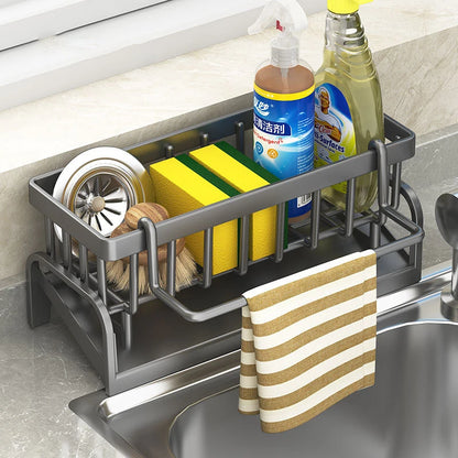 Kitchen Sink Drain Rack Shelf Organizer