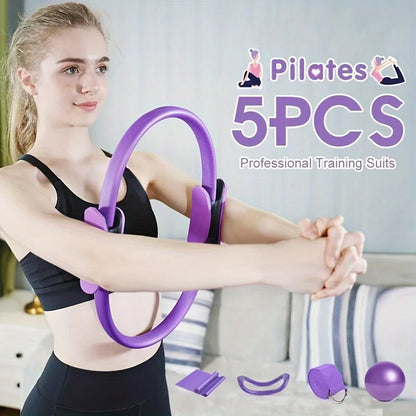 5 Piece Pilates and Yoga Equipment Set