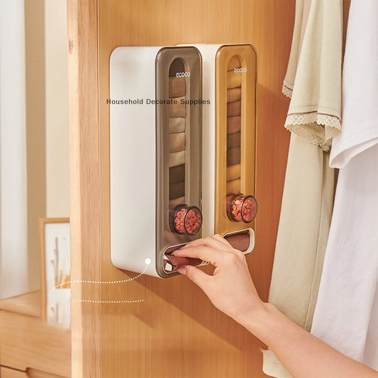 Wall Mounted Underwear Organizer