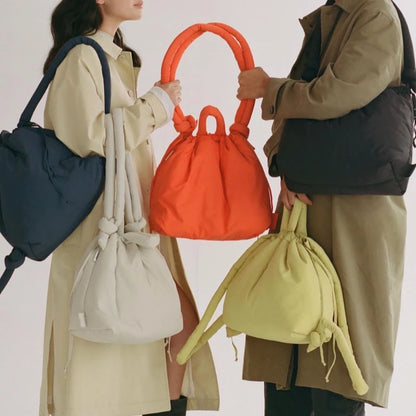 Casual designer soft puffer shoulder crossbody bags