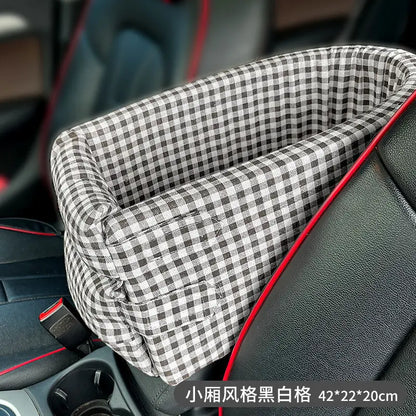 Car Central Dog Car Seat Bed Portable Carrier