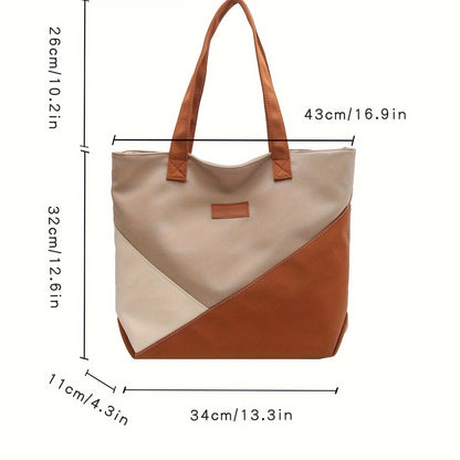 2025 New Summer Shoulder Tote Bag, Canvas Bag