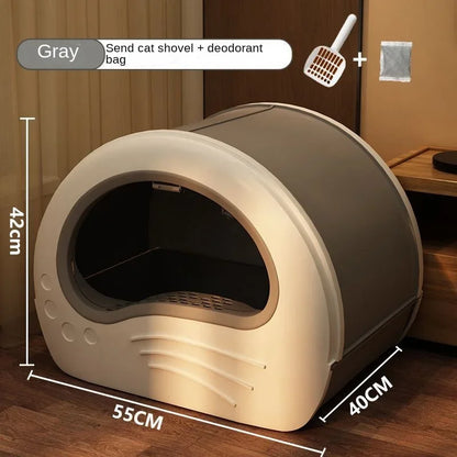 Drawer Type Cat Litter Box Anti-splash