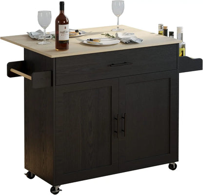Rolling Kitchen Island Table
