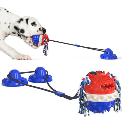 Powerful Sucker Dog Toy