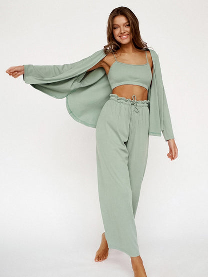 2025 Women’s Fashion Casual Lounge Wear Set**