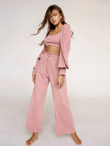 2025 Women’s Fashion Casual Lounge Wear Set**