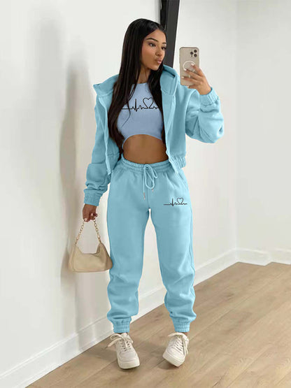 Women’s Casual Leisure Jogger Set