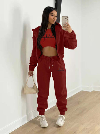 Women’s Casual Leisure Jogger Set